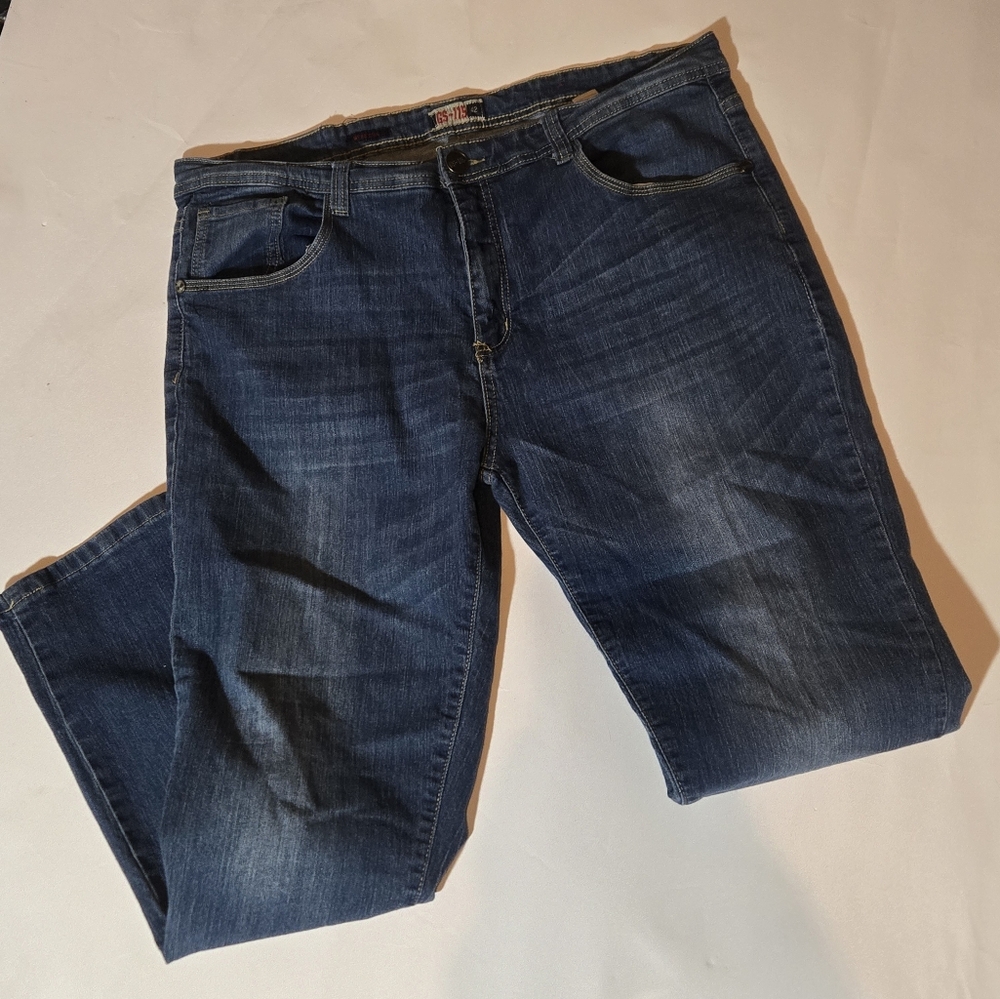 Men's Blue Jeans - Picture 2 of 5